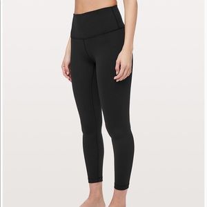 lululemon High Rise Wunder Under crops
